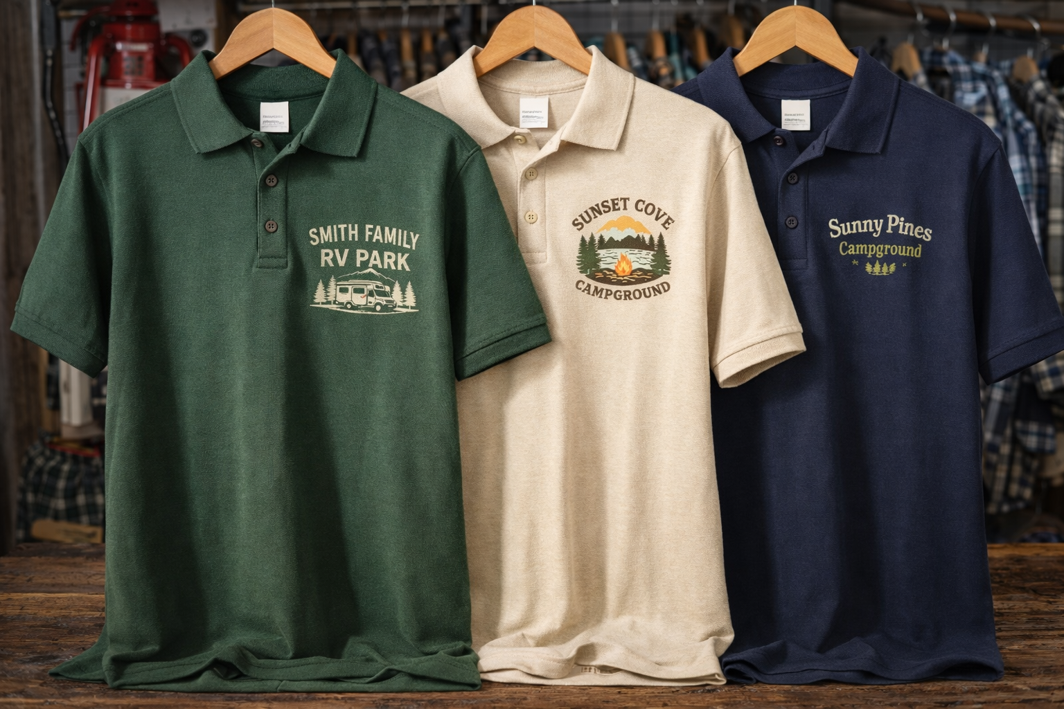 Custom Campground Clothing
